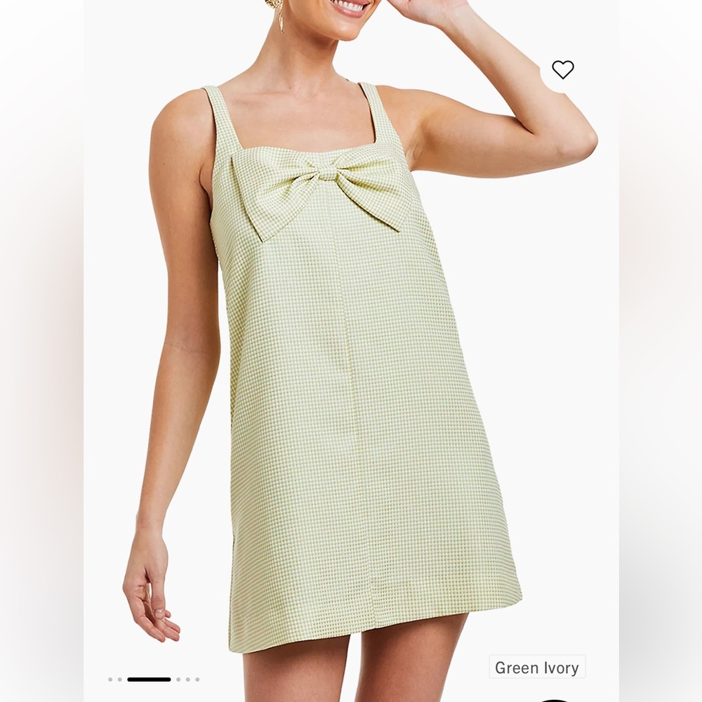 NWT MESTIZA Green Ivory Mini Dress
